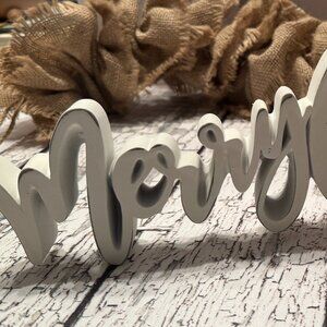 Merry Christmas Table top sign